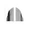 Hello Honey® 5" Black Mélange Carved Marble Bookend Set